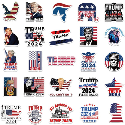 50pcs American Trump Stickers